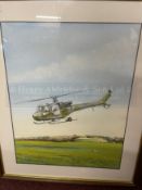 Aeronautical Prints & Photographs: Includes Spitfires, Harriers, Hercules, Concorde, etc. (9)