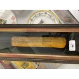 Sports Memorabilia: Cricket, miniature bat with facsimile signatures of the 1948-1949 South