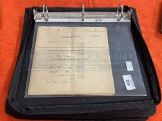 WWII/Militaria: An extremely rare archive of 22 Royal Naval telegraph messages that chronicle one of