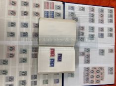 Stamps: Commonwealth, George VI Coronation, Stamps of The Empire (sic) 1937. Forty six mint sets