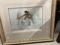 Limited Edition Prints: Sir William Russell Flint (1880-1969). 337/650. Blind WRF Stamp, framed