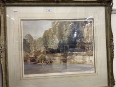 Limited Edition Prints: Blind stamp WRF Gallery. Sir William Russell Flint (1880-1969) 417/653.