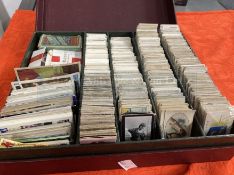 Cigarette & Trade Cards: The John William O'Brien Collection. Card storage box containing more