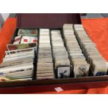 Cigarette & Trade Cards: The John William O'Brien Collection. Card storage box containing more