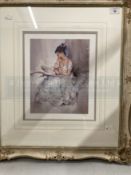 Limited Edition Prints: Sir William Russell Flint (1880-1969). 269/750. Blind WRF Stamp, framed