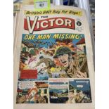 Comics: Victor, 104 issues from issue 291 17th September 1966 to issue 394 7th September 1968,