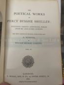 Antiquarian Books: 1870, The Poetical Works of Percy Bysshe Shelley. Revised by William Michael