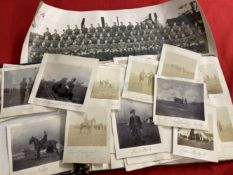 Military Photographs: Album dated 1902-1904 containing many photographs of the Royal Field Artillery