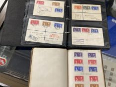 Stamps & Commemorative Covers: The Standard loose leaf album containing King George VI