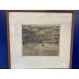 Prints/Lithographs: William Nicholson lithograph, signed and numbered 116, published by the Stafford