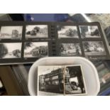 Photographs: Transport, trams and trolleybuses, many original 1940s and 50s photos. Approx. 140.