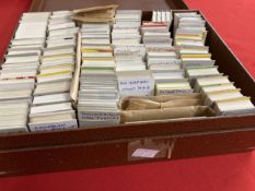 Cigarette & Trade Cards: The John William O'Brien Collection. Card storage box containing more