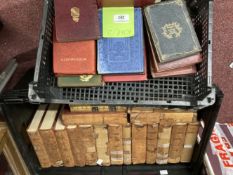 Antiquarian Books: 19th cent. Collection of pocket books including two volumes of Poems of Robert