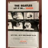 Posters/Pop Music: The Beatles, two posters advertising the release of the album Let It Be-Naked