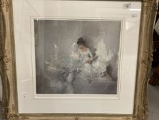 Limited Edition Prints: Sir William Russell Flint (1880-1969). 406/750. Blind WRF Stamp, framed