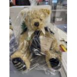 Collectors Bears: Hermann Concorde Celebration Bear Ltd, Ed. 1976, in original bag, boxed with