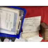 Devizes/Wiltshire Interest: Devizes archive collection of deeds, wills, indentures, and paperwork