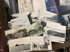 Postcards: 20th cent. Japanese pre-war real photo postcards. Approx. 22.