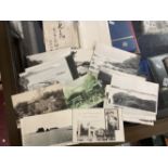 Postcards: 20th cent. Japanese pre-war real photo postcards. Approx. 22.