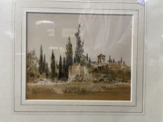 Attributed to Vernon Ward (1905 - 1985) Watercolour on paper, View of Alhambra. Unsigned but with