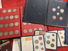 GB Coins: Includes Queen Elizabeth II coin album with coins from her reign, plus coins of Great