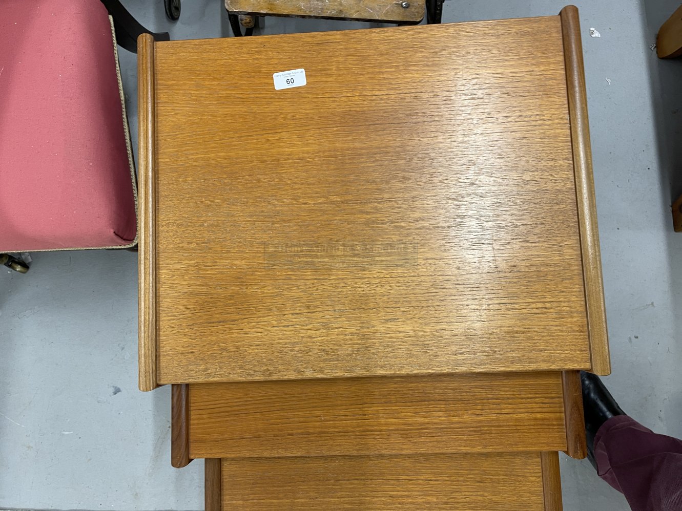 20th cent. Teak G plan nest of three coffee tables. - Image 2 of 2