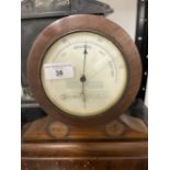 Clocks & Barometers: 19th cent. and later, mixed lot (8).