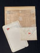 R.M.S. TITANIC: First-Class passengers Richard and Stanley May Collection. Extremely rare original