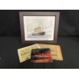 R.M.S. TITANIC: Original signed photograph by Kathy Bates (Molly Brown in James Cameron's movie