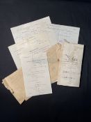 R.M.S. TITANIC: Second-Class passenger Samuel Herman Archive. Collection of legal correspondence