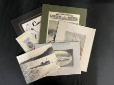 CUNARD: Mixed Lot to include, photographs and ephemera mostly relating to R.M.S. Queen Mary. (