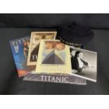 R.M.S. TITANIC: Promotional movie related items including, photographs and printed material from