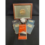 CUNARD: Mixed collection of mostly ephemera including, Queen Mary, Queen Elizabeth, Queen