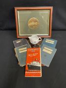 CUNARD: Mixed collection of mostly ephemera including, Queen Mary, Queen Elizabeth, Queen