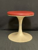 CUNARD: 1960s Queen Elizabeth II cabin stool from Cabin 4022. Provenance ex Cobwebs, Southampton.