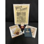 R.M.S. TITANIC: Signed edition of Titanic From Rare Historical Reports by Peter Boyd-Smith, original