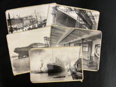 R.M.S. TITANIC: Rare pre-war group of Titanic and Olympic Robert Welch Harland and Wolff