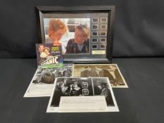 MOVIES: Titanic related film material including, framed film cells and photographs relating to Raise