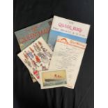 CUNARD: Mixed Lot of printed R.M.S. Queen Mary ephemera to include, menus and blank stationery.