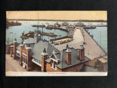R.M.S. TITANIC: A postcard sent from Southampton by a Titanic survivor, able seaman Thomas Jones (