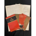 CUNARD: R.M.S. Queen Elizabeth maiden voyage passenger list October 16th 1946, plus two others.