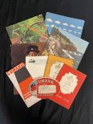 CUNARD: Mixed lot of printed R.M.S. Queen Elizabeth ephemera to include, menus and blank