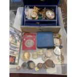 Costume Jewellery & Coins: Charles and Diana silver proof Jubilee £5 Crown - 1969 stamped