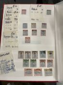 Stamps: Stockbook containing used and unused Commonwealth stamps from 19th cent. to early 20th cent.