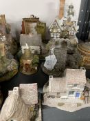 20th cent. Ceramics: Lilliput Lane models, Water Meadows 1994 Anniversary Cottage, Micklegate