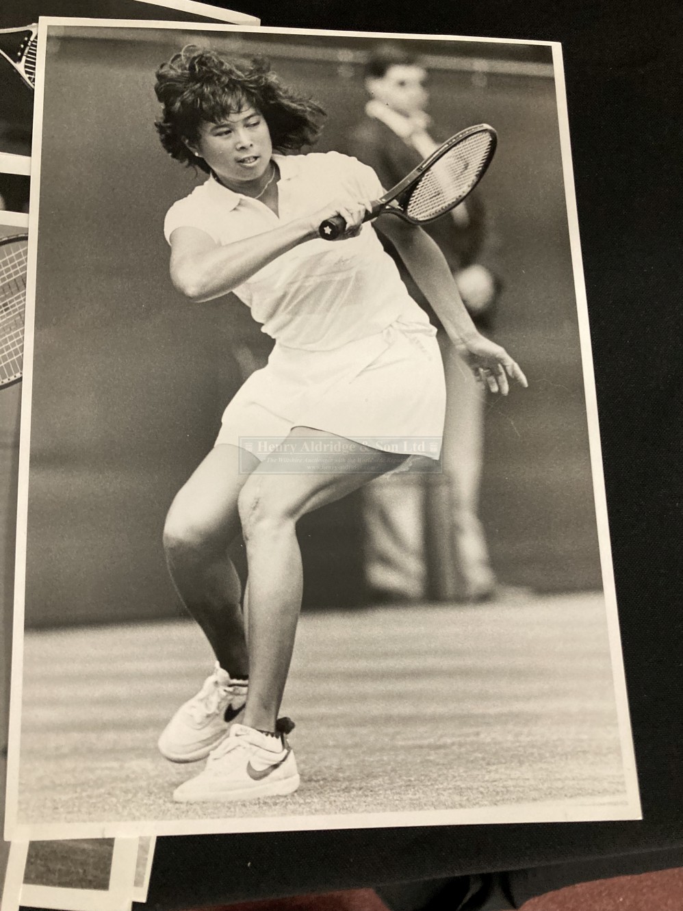 Sports/Tennis: Press photographs of women players of the 1970-80s, including, Billie Jean King, - Image 2 of 3