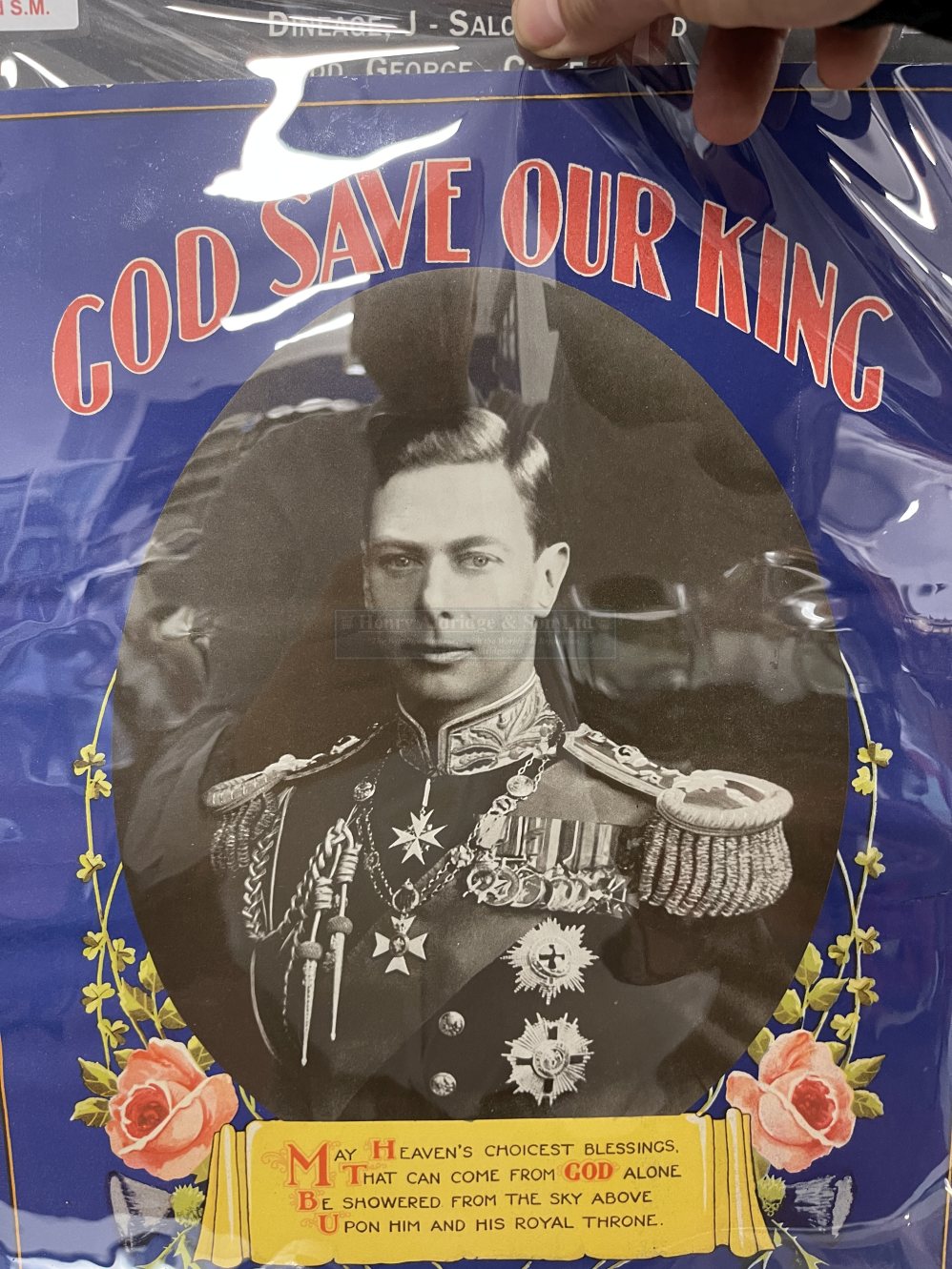 Royalty: Mainly Queen Victoria to George VI, Birn Bros. Posters George VI & Edward VIII, Music - Image 5 of 6