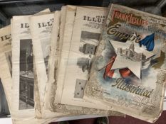 America: 24 Frank Leslie's Illustrated Newspaper, large size, 1890-91, with covers (3), probably