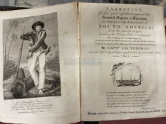 Books: Captain J.G. Stedman, hardback edition of 'Narrative of a five year expedition against the