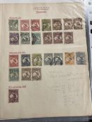 Stamps: Stockbook containing many used and unused Commonwealth stamps. Many 19th cent. and early